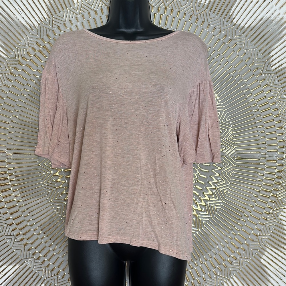 Sparkling pink top